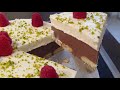 Sahne Torte mit Nutella Pudding - Pudding selber machen - آموزش کیک خامه ای  تولد همراه پودینگ نوتلا