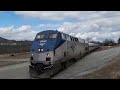 [4K] 80 MPH Amtrak 57 Vermonter March 16 2024