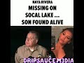 Naya Rivera Goes Missing😳‼️ Son Found Alive on Boat