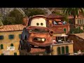 Cars 2 Escena de escape de Mate del casino de Italia + Disney XD/Fanmade