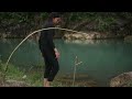 Fishing with primitive traps / VERY SIMPLE VERY PRACTICAL / Catch many big fish