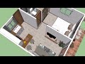 Small House Design  5 x 5 Meters ( 25 Sqm )