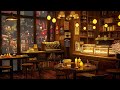 Cozy Coffee Shop Ambience with Smooth Piano Jazz Music and Rain Sounds for Relaxing, Study, Work