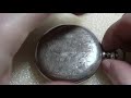 How I install crystal on a pocket watch case bezel