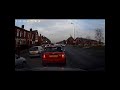 Near crash in Wigan with Mini driver not concentrating