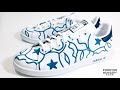 BLUE STAR DONUTS - Custom Adidas Stan Smiths