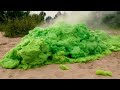 Big Toothpaste Eruption from Heart hole, Giant Coca Cola & Fanta, Mtn Dew, Mirinda vs Mentos