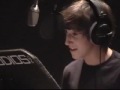 Vincent Martella Recording Phineas and Ferb in the studio