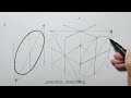 Drawing:   How to Draw Circles in Perspective | Part 05 #sketching #drawing #perspective
