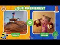 🔄 INTENSAMENTE😨🤬🤢 o MI VILLANO FAVORITO👁️👨‍🦲🍌 | ¿QUÉ PREFIERES? 🐵#monoquiz