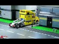 Lego City Bank Robbery: Secret Tunnel Of Cleaning Man | Lego Stop Motion