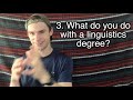 Majoring in Linguistics: My experience at university