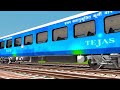 8 TRAIN CROSSING / RAILROAD |electrick Train | ForkedTrackTrain Simulator /railway tracks
