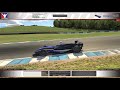 iRacing FR3.5 Donington Park Damage