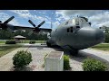 Vintage U.S. Air Force planes at Eglin AFB near Destin, Florida in May of 2024