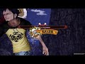 One Piece Pirate Warriors 4 Trafalgar Law P.T.S Outfit (Alternative Moveset) Level Max PS4 PRO