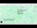 The Longest Straight-Line Distances in All 50 U.S. States, RANKED!