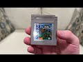 Unboxing the Game Boy Color I got from eBay