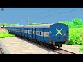 TRAINS CROSSING DANGEROUS RAILROAD | BUMPY RAILROAD | Train Simulator | Railworks 3 | NTG GAMING