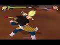 GOKU (MID) SUPER SAIYAN VS VEGETA (SCOUTER) | DRAGON BALL Z: BUDOKAI TENKAICHI 3