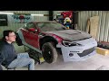 GT86 - Zero to Hero Transformation - 4 Months of V2 Rocket Bunny Widebody Install in 20 minutes.