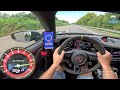 Porsche 992 GT3 RS - HOWLING 9000RPM TOP SPEED Run on Autobahn