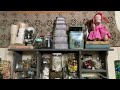 Craft Room Tour With Thrift Store Finds for Paper Crafters