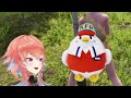 [Hololive EN] Kiara loves the chickens in (Palworld), but notices they're pretty useless...