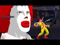 Ronald McDonald vs Jack in the Box - Mugen Battle