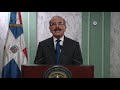 ¿Saben que desea el Presidente Danilo Medina de República Dominicana?, Escuche...