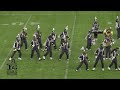 2022 Huntington High School Raider Jukebox Marching Band Performance at Roland Parrish BOTB