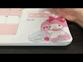 Plan with me: My Melody cute&sweet theme ♡step by step♡