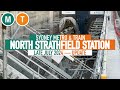 North Strathfield Metro & Train Station — Late July 2024