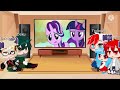 Mha reacts to Mlp | The changelings transforms free | Part 5 | Requested by Jada Crossgrove