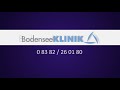 Bodenseeklinik TV Spot