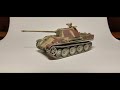 Building and Painting the Vespid models Panther Ausf. G in 1/72 scale!!!