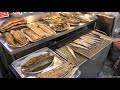 Korea Street Food. Fish Grill Alley in Dongdaemun, Seoul