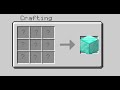 Minecraft crafting a diamond block