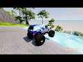 Spider-Man Monster Truck  vs Giant Spider-Man | BeamNG.dive #19