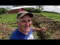 Draining the Winter Pasture Begins - The Big Dig Part 2