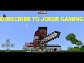 #1 MY NEW WORLD IN JOKER TO JACK || MINECRAFT VIDEO || @TechnoGamerzOfficial #minecraft