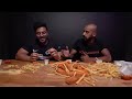 تحدي ٢٠٠ قطعة مسحب بالثوم + تحدي التمثيل 😂 | Chicken tenders challenge 200 PCS