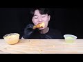 ENG SUB) ASMR EGG CORN CHEESE PIZZA & FRIED CHICKEN EATING SOUNDS MUKBANG 치즈 피자 치킨 먹방ASMR MUKBANG