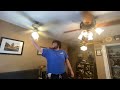 #NCFD 2022 (2/2): Ceiling Fans in my Bedroom on ALL SPEEDS with No Copyright Music V5 | ECFE