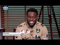 Kevin Hart reacts to Kawhi Leonard's laugh | Get Up!