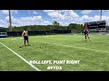 Lachlan Bruce Australian Punter Training Film