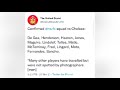 alleged #mufc squad vs Chelsea #chealse  tomorrow Nov-28-2021