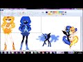 Speedpaint M L P Day Breaker and Nightmare Moon EqG Special 1000 subs
