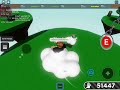 I found the nimbus cloud in roblox slap battles