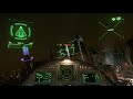 Star Citizen ArcCorp Planet fly at night